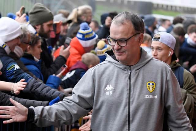 Leeds United manager Marcelo Bielsa