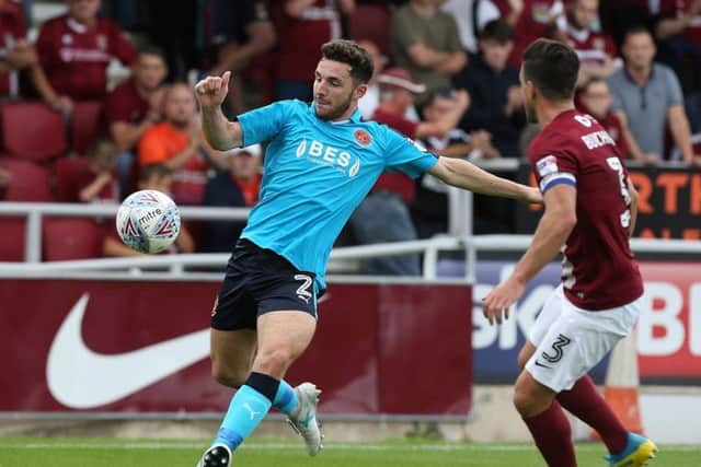 Leeds United defender Lewie Coyle rejoins Fleetwood Town on loan.
