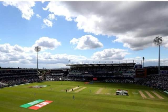 Crowds remained calm at today's match between Sri Lanka and India at Headingley Stadium