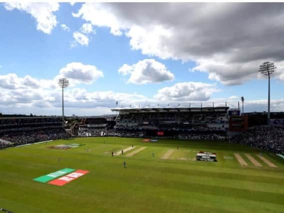 Crowds remained calm at today's match between Sri Lanka and India at Headingley Stadium