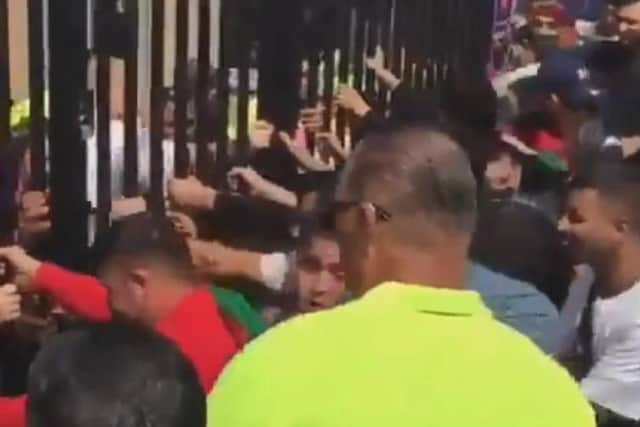 Violence erupts at last weekend's cricket clash between Afghanistan and Pakistan