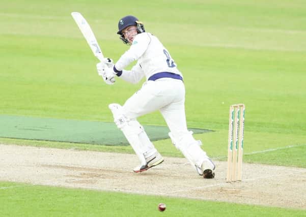 Harry Brook top-scored for Yorkshire on day one at Chelmsford. Picture: Ash Allen/SWpix.com