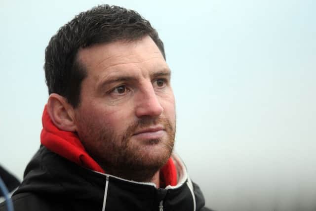 Dewsbury Rams head coach Lee Greenwood. Picture: Tony Johnson.