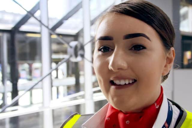 Yorkshire Airport Passenger Services Agent Chloe.