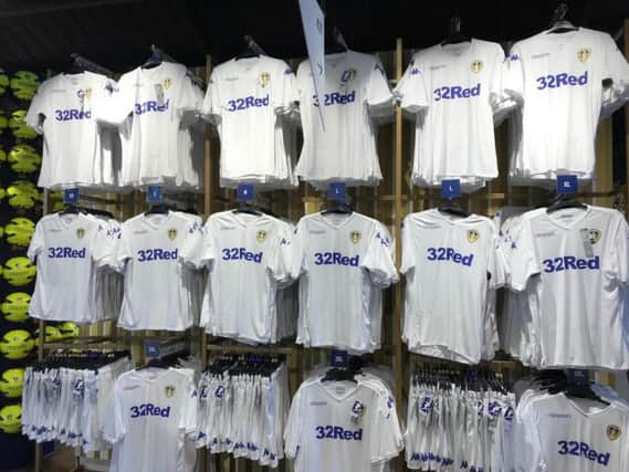Leeds United's 2018/19 kit launch.