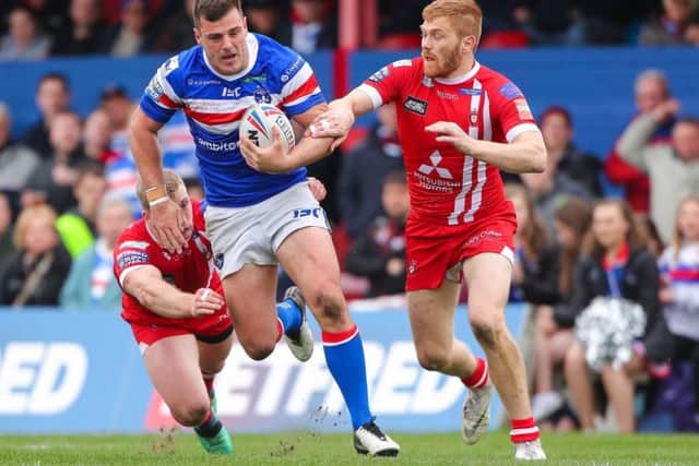 Fit-again centre, Joe Arundel. PIC: Alex Whitehead/SWpix.com