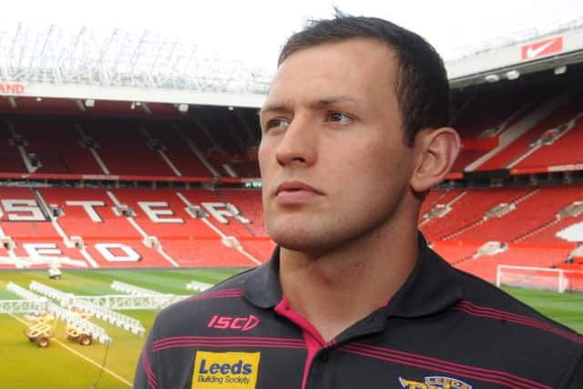 Shaun Lunt has been nursing an ankle problem but could be fit to face his former club, Hull KR, on Friday at Emerald Headingley. PIC: Steve Riding