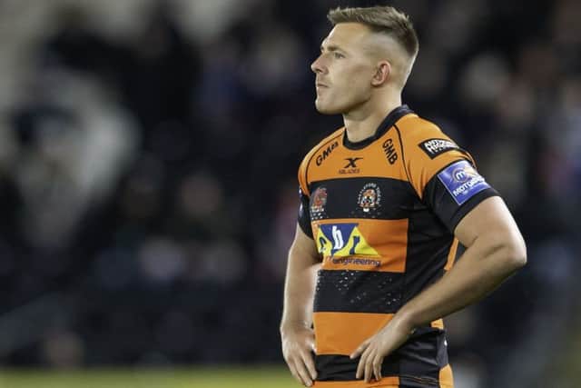 Greg Eden has been dropped for the Castleford Tigers derby with Wakefield Trinity on Friday. PIC: Allan McKenzie/SWpix.com