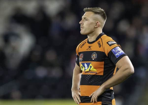 Greg Eden has been dropped for the Castleford Tigers derby with Wakefield Trinity on Friday. PIC: Allan McKenzie/SWpix.com
