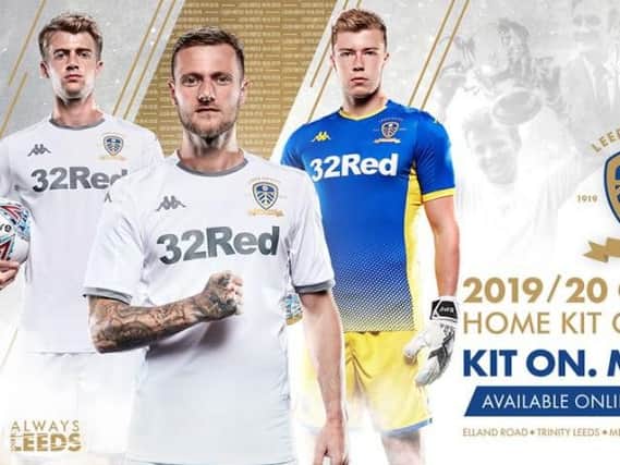 Leeds United's 2019/20 kit.