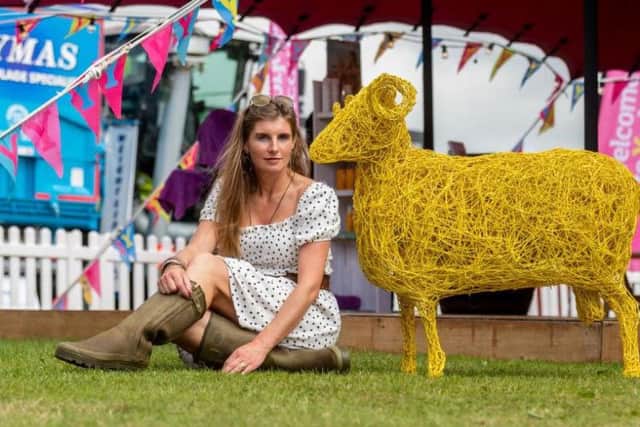 Yorkshire Shepherdess, Amanda Owen. Picture: James Hardistry.