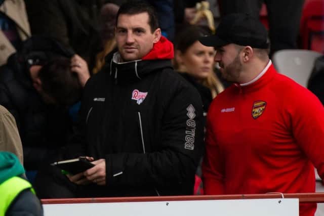Dewsbury Rams coach Lee Greenwood.
