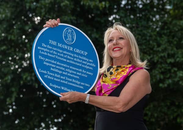 Christine Boothroyd, owner of The Chambers in Park Place, Leeds, where the blue plaque commemorating the Mawer Group is to be housed. PIC: James Hardisty