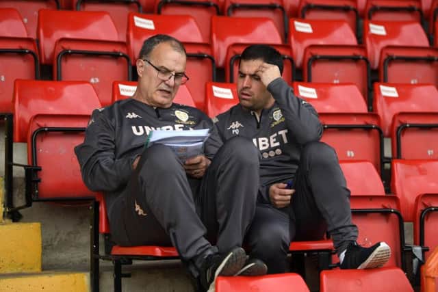 Leeds United head coach Marcelo Bielsa.