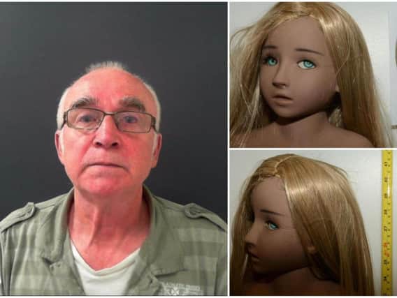 Graeme Seward imported a sex doll found to have the same dimensions as a child before accessing explicit content about child sex abuse on his computer