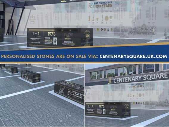CentenarySquare will give fans the opportunity to etch their name alongside every player who has put on the shirt for Leeds United since 1919.