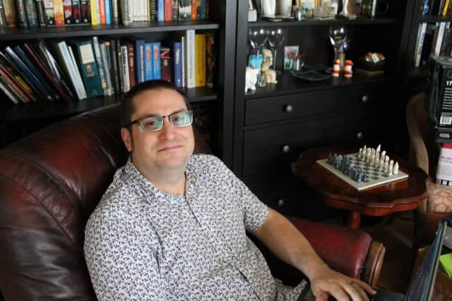 Leeds author Scott Farquharson ponders his next move.