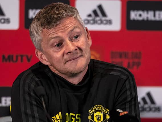 THUMBS UP: For Leeds United from Manchester United boss Ole Gunnar Solskjaer, pictured on his club's pre-season tour of Australia. PICTURE BY TONY ASHBY/AFP/Getty Images