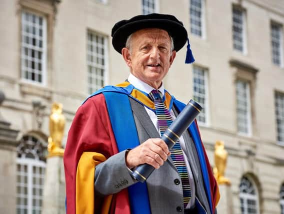 Keith Wakefield OBE has been awarded an Honorary Doctorate from Leeds Beckett University.