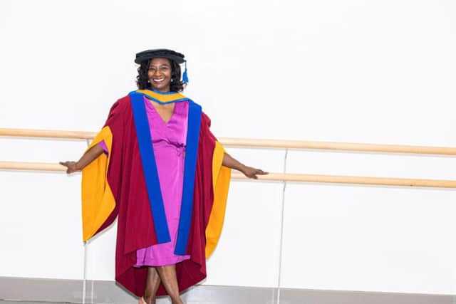 The artistic director of Phoenix Dance Theatre, Sharon Watson, has been awarded an Honorary Doctorate of Arts from Leeds Beckett University.