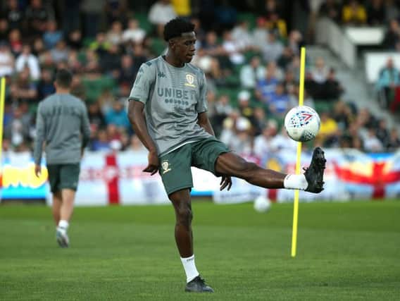 CHANCE TO IMPRESS: For Clarke Oduor on tour with Leeds United in Australia. Picture by Paul Kane/Getty.