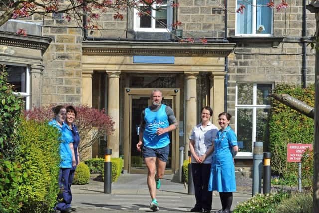 Jamie Peacock MBE, Rugby League legend took on the incredible challenge of the Virgin Money London Marathon 2019 for a second time in memory of his dad Darryl and in support of Sue Ryder Wheatfields Hospice in Leeds. Picture Tony Johnson