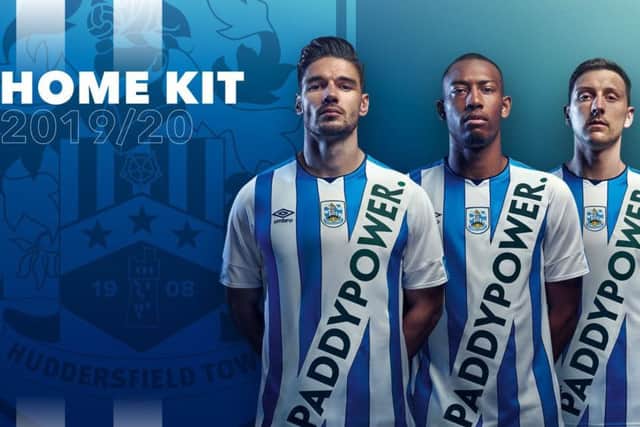 Huddersfield Town's new home kit.