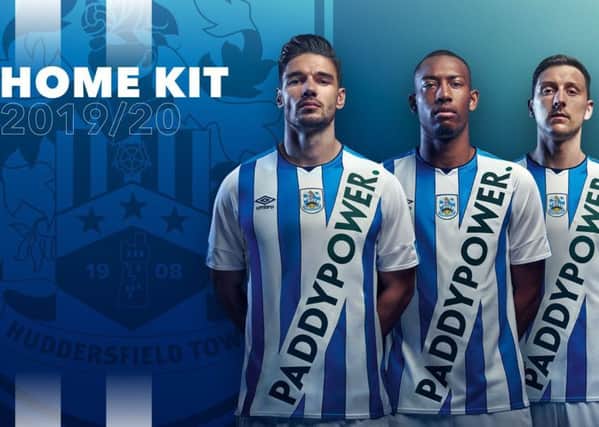 Huddersfield Town's new home kit.