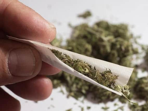 A strong smell resembling cannabis has wafted round Leeds.