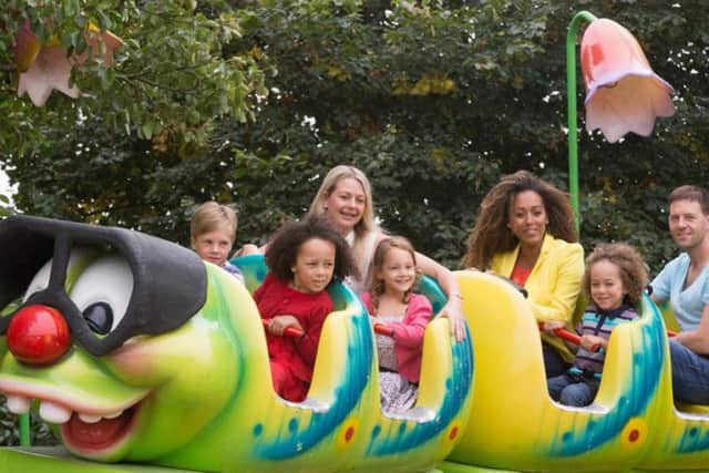 There are plenty of rides for junior thrill seekers