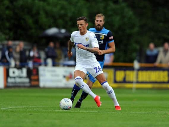 Leeds United loanee Ben White featured in the 5-1 victory over Tadcaster Albion.