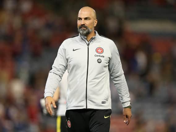 ATTACKING FOOTBALL: From Western Sydney Wanderers boss Markus Babbel. Photo by Ashley Feder/Getty Images.