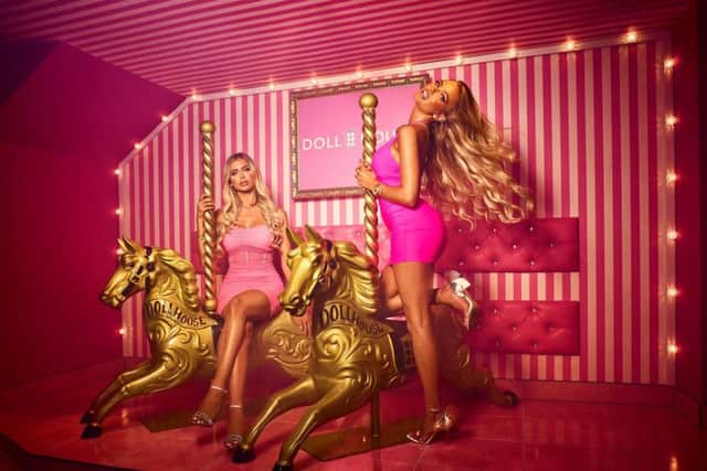 Set to be the instagram hotspot of the summer - a casual carousel in the toilets at Dollhouse.