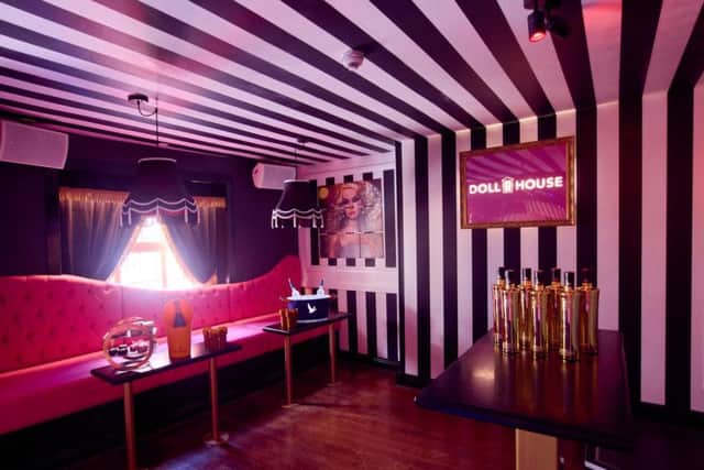 The former Red Door bar has been rapidly transformed to create Dollhouse.