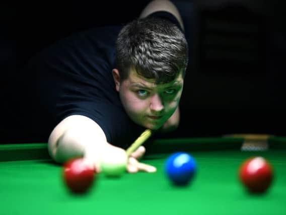 Lewis Harper needs to find 3,000 in sponsorship if he is to represent England in the IBSF Under 16 World Snooker Championships. Pictures: Jonathan Gawthorpe