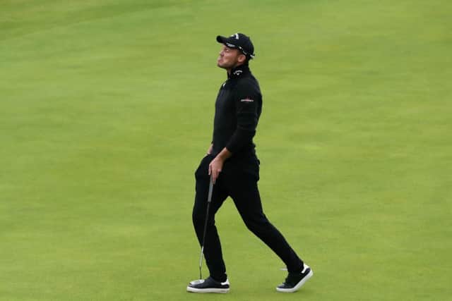 England's Danny Willett after the 18th during day four of The Open at Royal Portrush. Picture: Niall Carson/PA