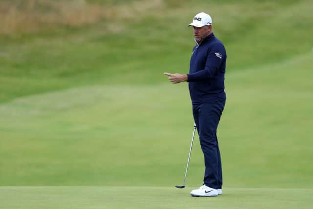 England's Lee Westwood at The Open Championship at Royal Portrush. Picture: David Davies/PA