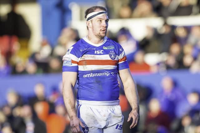 POSITIVE: Wakefield Trinity's George King. Picture: Allan McKenzie/SWpix.com