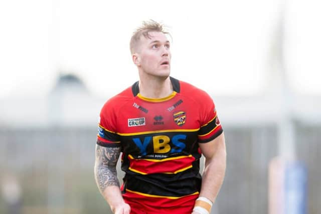 INJURY DOUBT: Dewsbury Rams' Lucas Walshaw. Picture: Allan McKenzie/SWpix.com