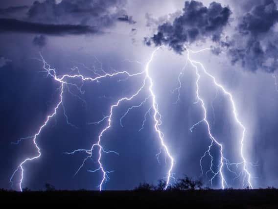Thunderstorms are set to strike Leeds tonight (23 Jul) as a heavy downpours are forecast
