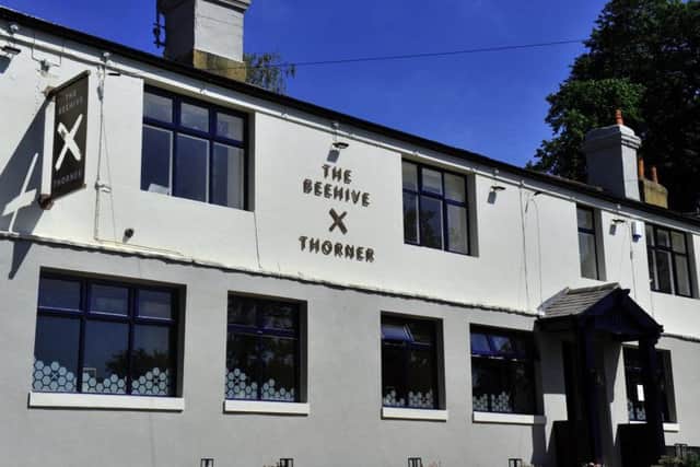 The Beehive x at Thorner, which opens on 27 July 2019, after refurbishment by chef Matt Healy.
