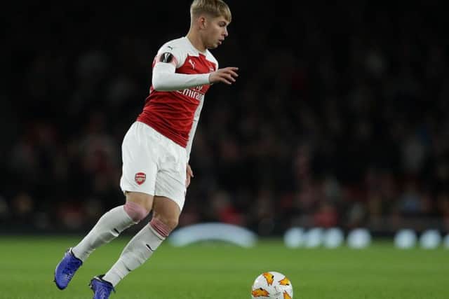 Championship sides looking to loan Arsenal starlet Emile Smith-Rowe have some stiff competition, with Bundesliga side Wolfsburg said to be keen on a move. (Independent)