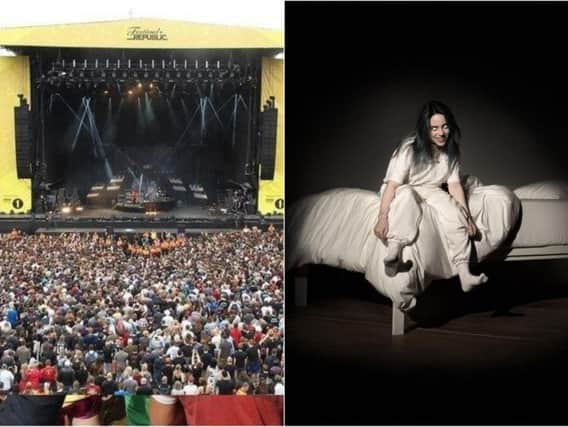 Billie Eilish is now on the main stage at Leeds Festival. Photo: Darkroom/Interscope Records.PA.