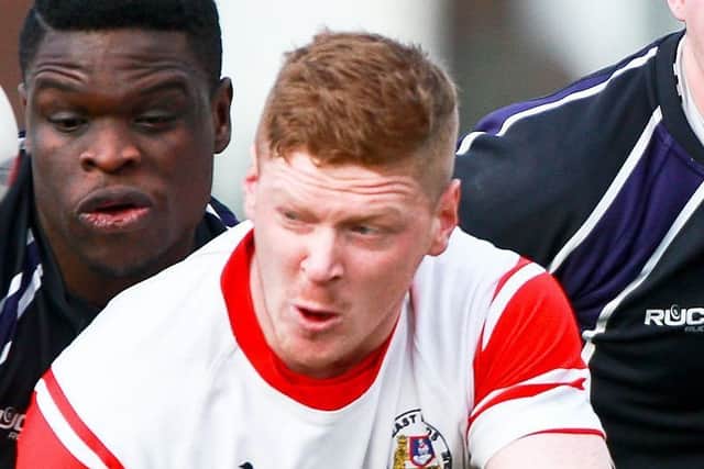 East Leeds' Nathan Conroy.