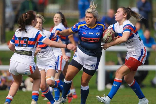 Leeds Rhinos' Aimee Staveley.