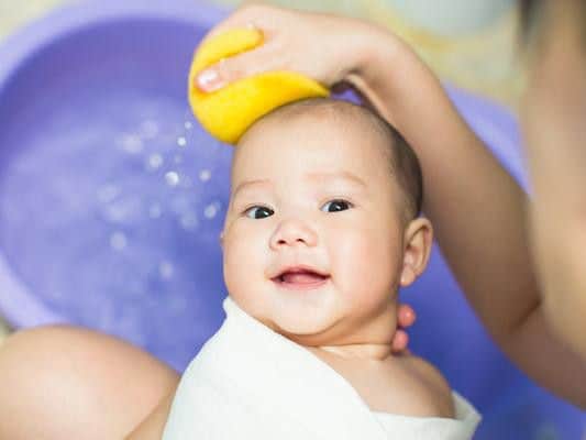 You can also help to keep your baby cool by bathing them in, or sponging them down with, lukewarm/tepid water