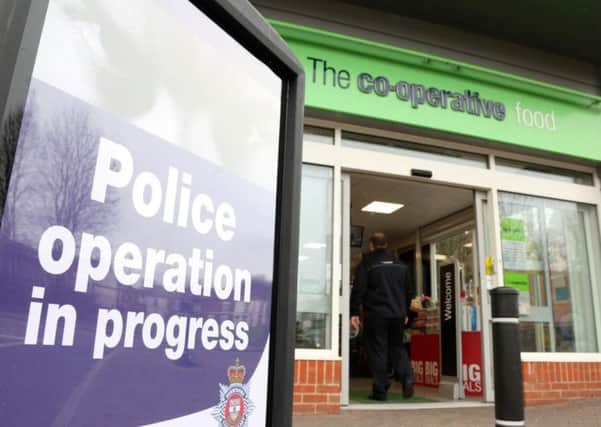 Crackdown: Co-op stores in Yorkshire have seen burglaries and robberies drop following new security measures.
