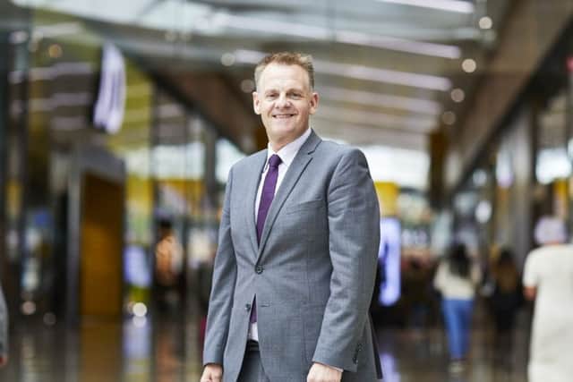 Retail detail: Ian Ward, general manager at the Broadway, has had a career in retail spanning over three decades.