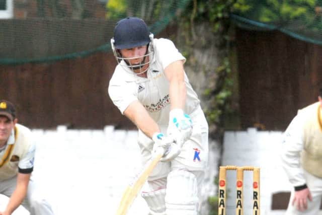 BIG HITTER: Hanging Heaton's Gary Fellows