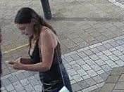 Police would like to speak to this woman as they believe she witnesses the assault in Briggate.